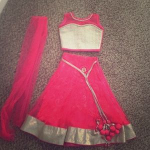 Ghagra choli size 2T to 3T